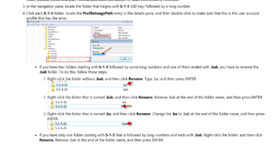 The User Profile Service failed the logon