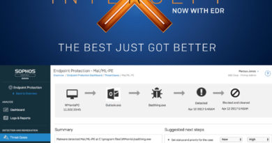 Sophos Intercept X Deep Learning