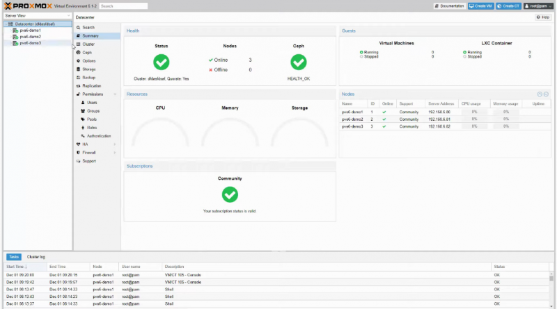 What's New in ProxMox 6.1